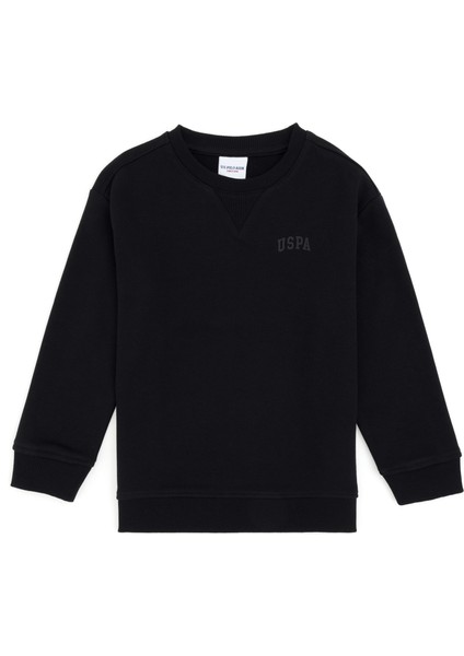 U.S. Polo Assn. Erkek Çocuk Siyah Sweatshirt 50295151-VR046