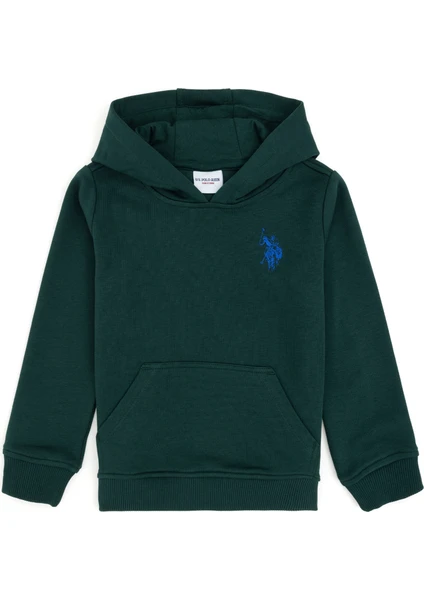 U.S. Polo Assn.  Erkek Çocuk Koyu Yeşil Sweatshirt 50293609-VR079