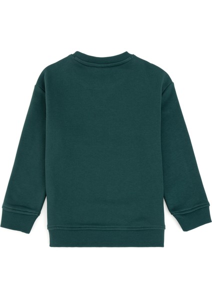 U.S. Polo Assn. Erkek Çocuk Koyu Yeşil Sweatshirt 50295151-VR079