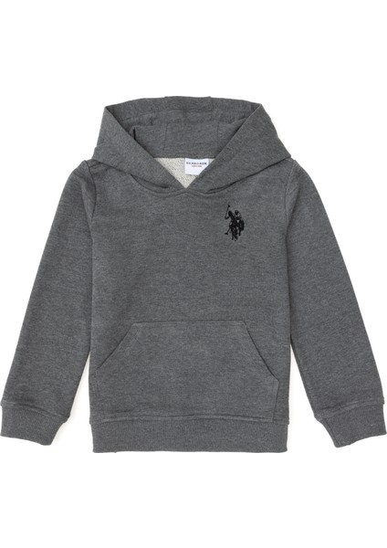 U.S. Polo Assn.  Erkek Çocuk Antrasit Melanj Sweatshirt 50293609-VR081