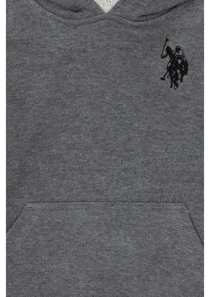 U.S. Polo Assn.  Erkek Çocuk Antrasit Melanj Sweatshirt 50293609-VR081