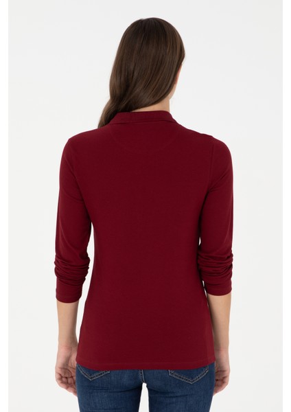 Kadın Bordo Sweatshirt 50289541-VR014