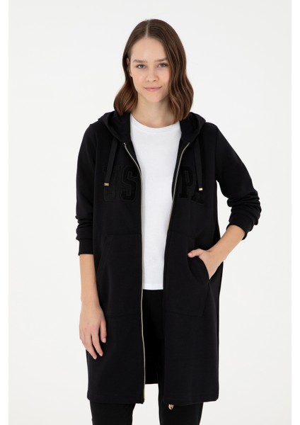 Kadın Siyah Sweatshirt 50289544-VR046