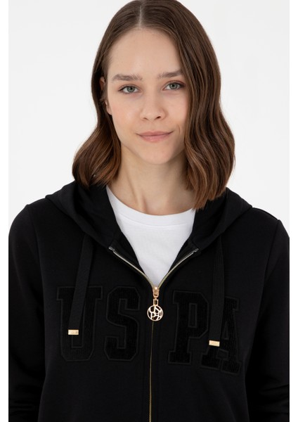 Kadın Siyah Sweatshirt 50289544-VR046 fiyatları