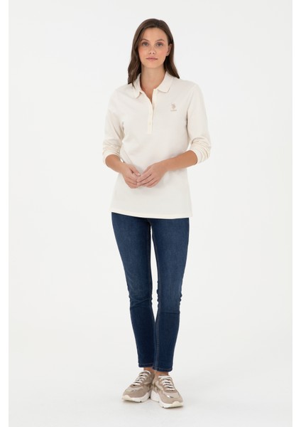 Kadın Krem Sweatshirt 50289541-VR071 fırsatları