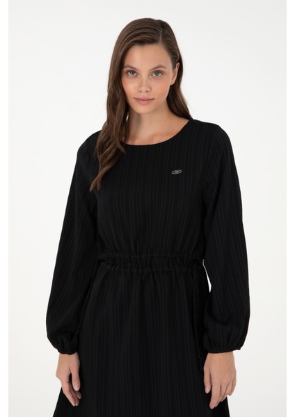 Kadın Siyah Elbise (Dokuma) 50289860-VR046 fiyatları
