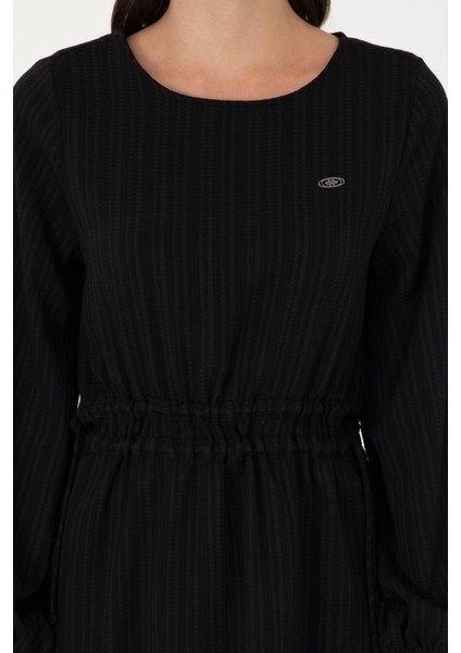 Kadın Siyah Elbise (Dokuma) 50289860-VR046 indirimleri