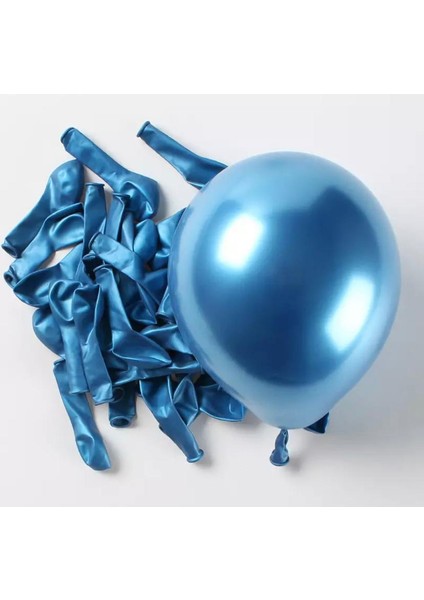 5 Inç Mini Krom Balon
