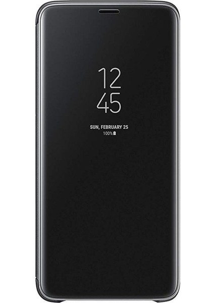 Huawei Y5 2019 Uyumlu Clear View Aynalı Kapaklı Kılıf