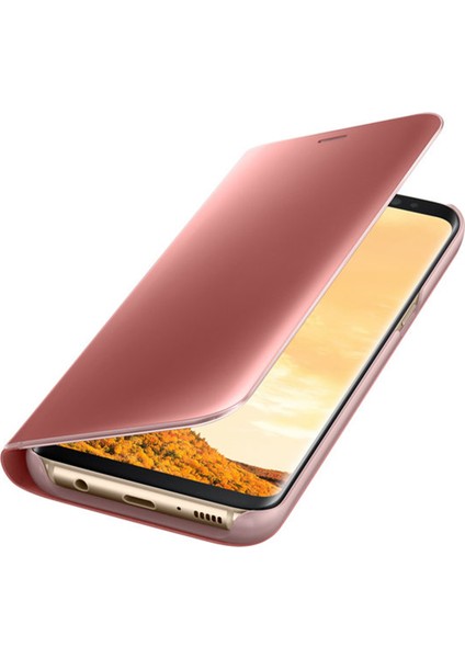 Apple iPhone 11 Pro Max Uyumlu Clear View Aynalı Kapaklı Kılıf