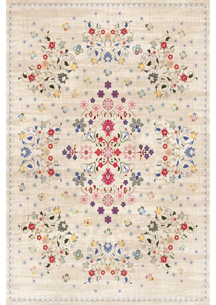 Sonan Vintage Şönil Pamuk Tabanlı Salon Halısı Kaymaz Yıkanabilir Çevre Dostu modelleri