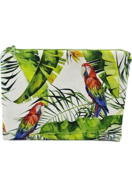 Tropical Desenli Çanta Seti