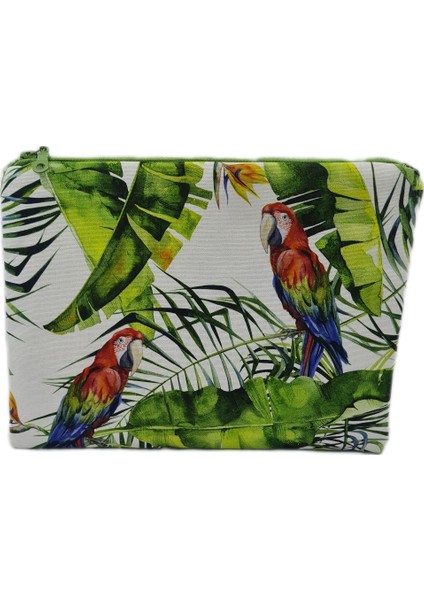 Tropical Desenli Çanta Seti