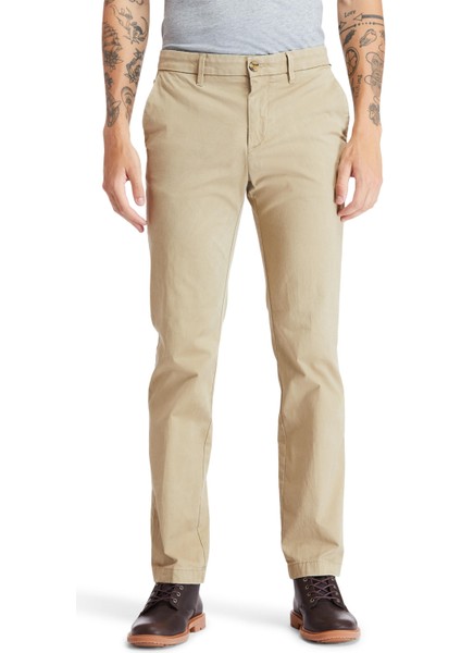 Stretch Twill Chino Pant (Straight)