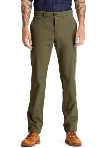 Stretch Twill Chino Pant (Straight)