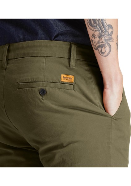 Stretch Twill Chino Pant (Straight)