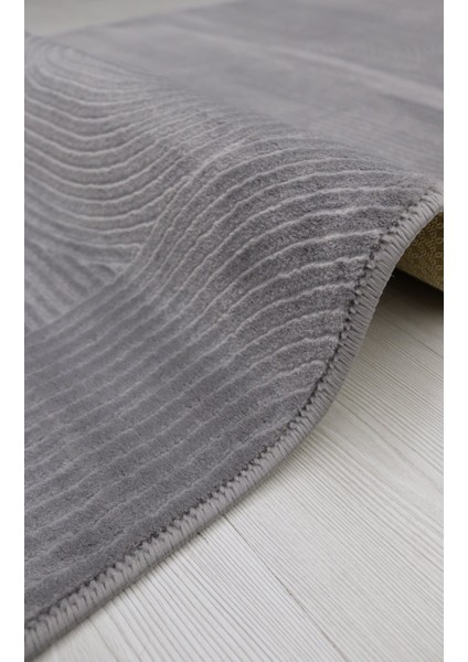 Joy Kaymaz Taban Oda Salon Koridor Mutfak Halı Kalın Yolluk Gri modelleri