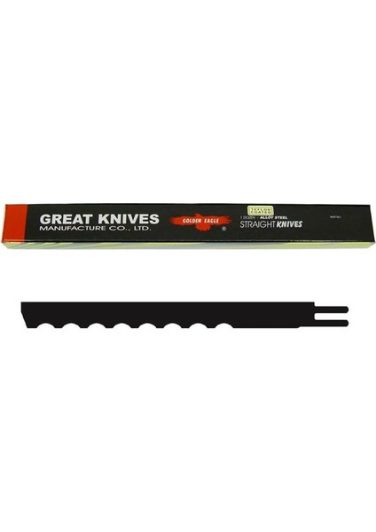 Dik Kumaş Kesim Motoru Dalgalı Teflon Bıçak/ 10EWT 12ADET