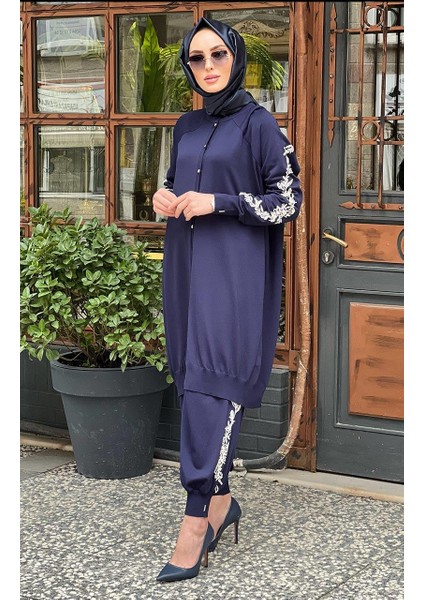 Pantalonlu Takım 6846 Lacivert