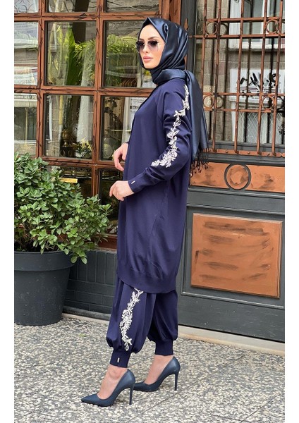 Pantalonlu Takım 6846 Lacivert