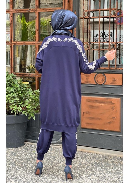 Pantalonlu Takım 6846 Lacivert