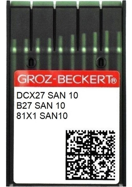 Overlok Dikiş Iğnesi / DCX27(B27) SAN10 9/65 100ADET