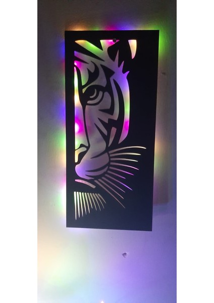 Dt Dekor Treni Peri Ledli Aslan Çocuk-Genç Odası Gece Lambası modelleri