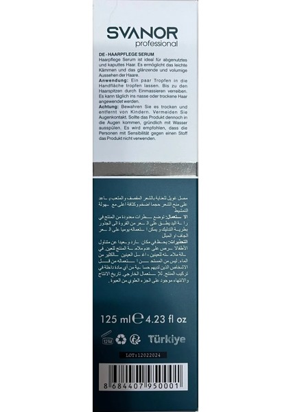 Professional Hair Care (Saç Bakım) Serum 125ml modelleri