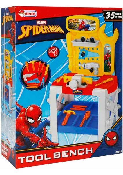 Spıderman Tezgahlı Tamir Seti 35 Parça 73 cm modelleri