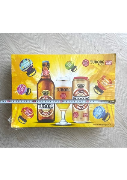 1 Adet Kağıt Tuborg Amerikan Servisi
