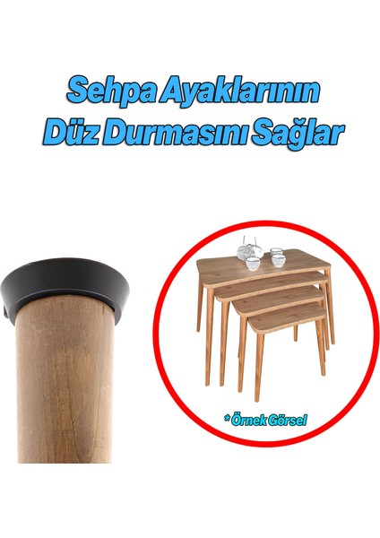 8 Adet Düz Siyah Zigon Sehpa Ayağı Tabanı Mobilya Masa Açılı Orta Sehpa Ayak Bağlantı Aparatı indirimleri