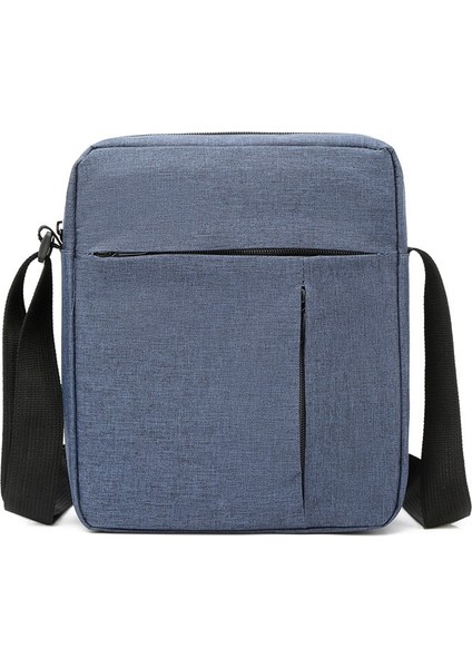Yeni Moda Erkek Omuz Crossbody Çanta Kore Tarzı Moda Küçük Kare Çanta Moda Rahat Omuz Çantası (Yurt Dışından)