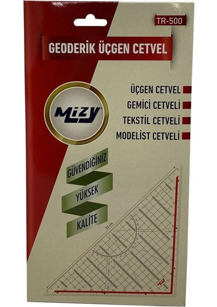 Geoderik Üçgen Cetvel 32CM / TR-500