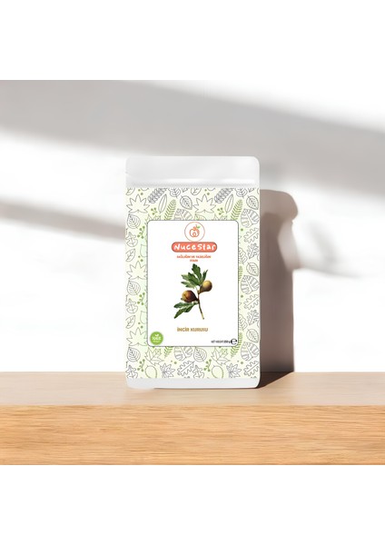 Incir Kurusu Deluxe Doğal Dağ Inciri Şeker Ilaveiz 250GR