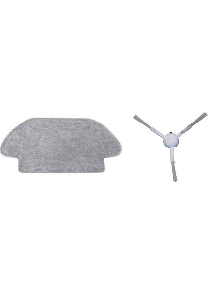 Xiaomi Mi Robot Vacuum Mop Pro Set 1 Adet Fiber Mop Bezi 1 Adet Yan Fırça fiyatları