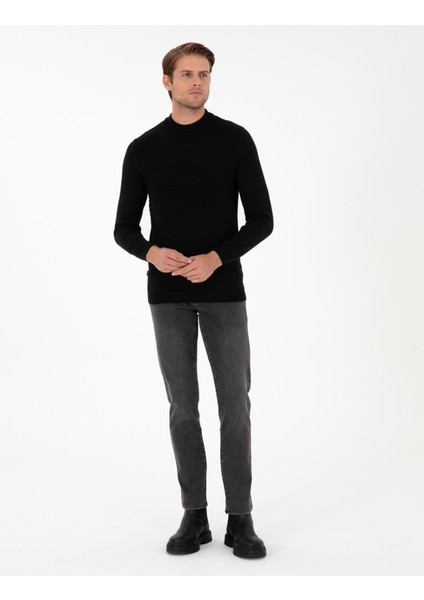 Erkek Antrasit Straight Fit Jean Pantolon 50295891-Vr006