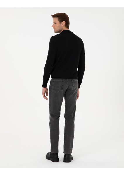 Erkek Antrasit Straight Fit Jean Pantolon 50295891-Vr006
