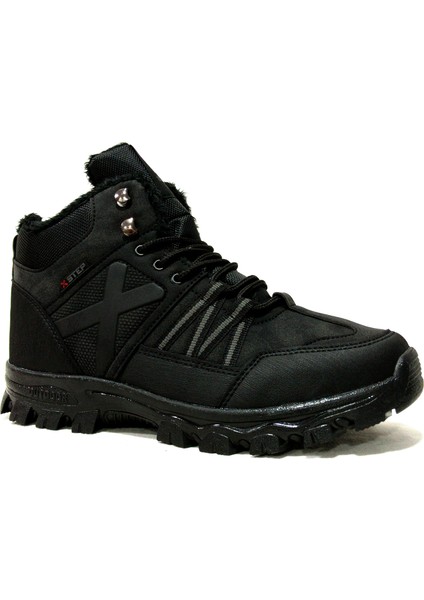 Xstep Siyah Bağcıklı Fermuarlı Outdoor Anatomik Comfort Bot fiyatları