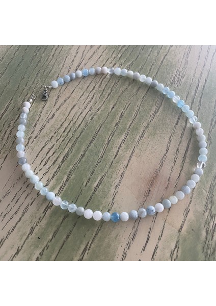 Aqua Marine Doğaltaş Kolye fırsatları