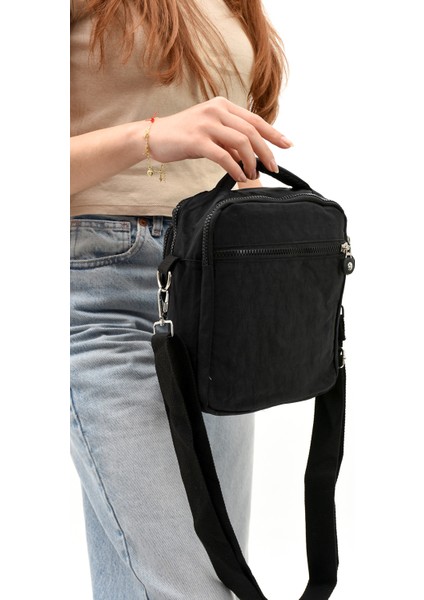 571 Collection Klinkır Kumaş Unisex Postacı Çanta Elde Tutma Çapraz Askılı Omuz Çantası 25*15 cm modelleri