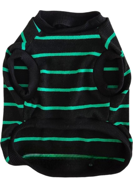 Kedi Köpek Kıyafeti Çizgili Tshirt