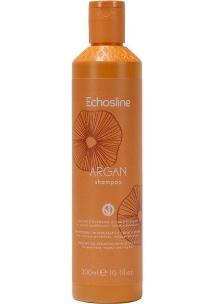 Echosline Vegan Argan Shampoo 300 ml