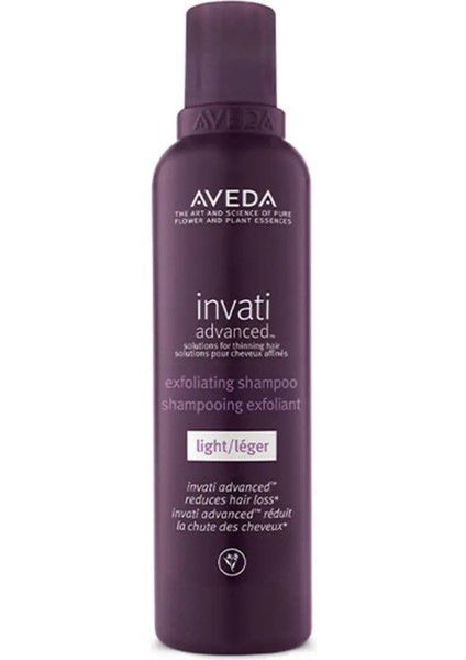 Invati Advanced Light - Hafif Dokulu Şampuan 200 ml