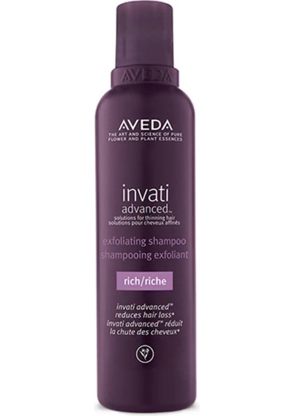 Invati Advanced Rich - Yoğun Dokulu Şampuan 200 ml