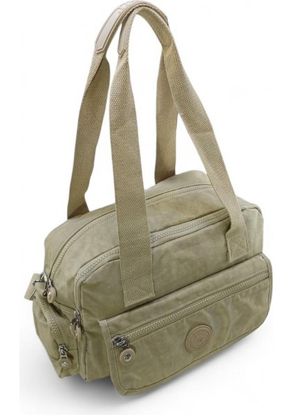 Klinkır Omuz Çantası Çok Cepli Hafif Kumaş 30*20 cm Çapraz Postacı Çanta Günlük Kullanıma Uygun modelleri