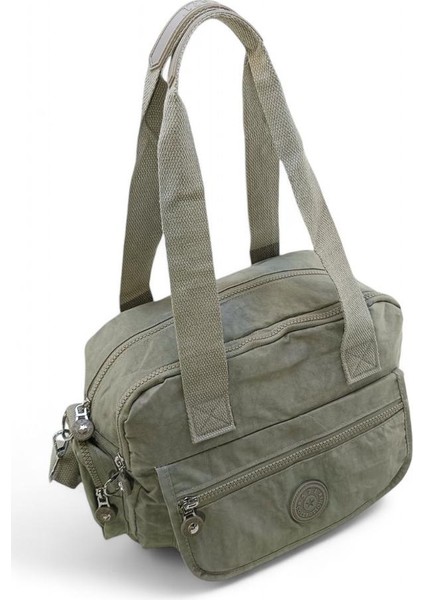 Klinkır Omuz Çantası Çok Cepli Hafif Kumaş 30*20 cm Çapraz Postacı Çanta Günlük Kullanıma Uygun modelleri