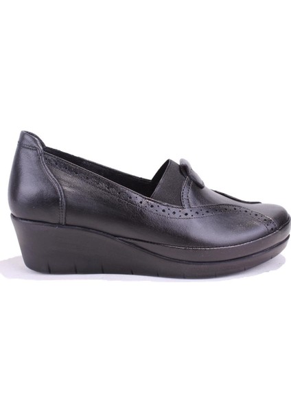 DZA32-888 Siyah Günlük Deri Kadın Ayakkabı fiyatları