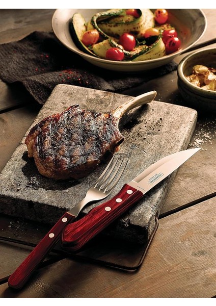 Polywood Biftek-Steak Çatalı Jumbo 13CM