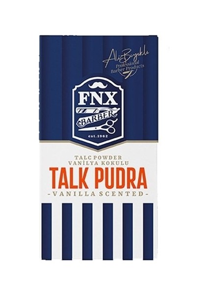 Fnx Barber Vanilya Kokulu Talk Pudra 250 gr x 3 Adet