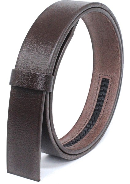 3'lü Manda Derisi Otomatik Tokalı Deliksiz Erkek Kemeri - Otomatik Kemer fiyatları